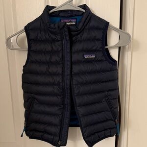 Patagonia Dark Blue Quilted Vest